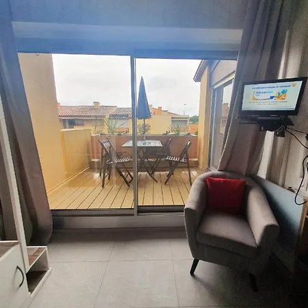 Lejlighed Appt 4 Pers, Refait A Neuf 2022, Terrasse, Parking Agde